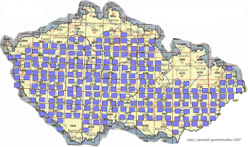 Klad speciálních map Klad mapových listů speciální mapy 1 : 75 000 ze III. vojenského mapování a chronologie jejich vydání